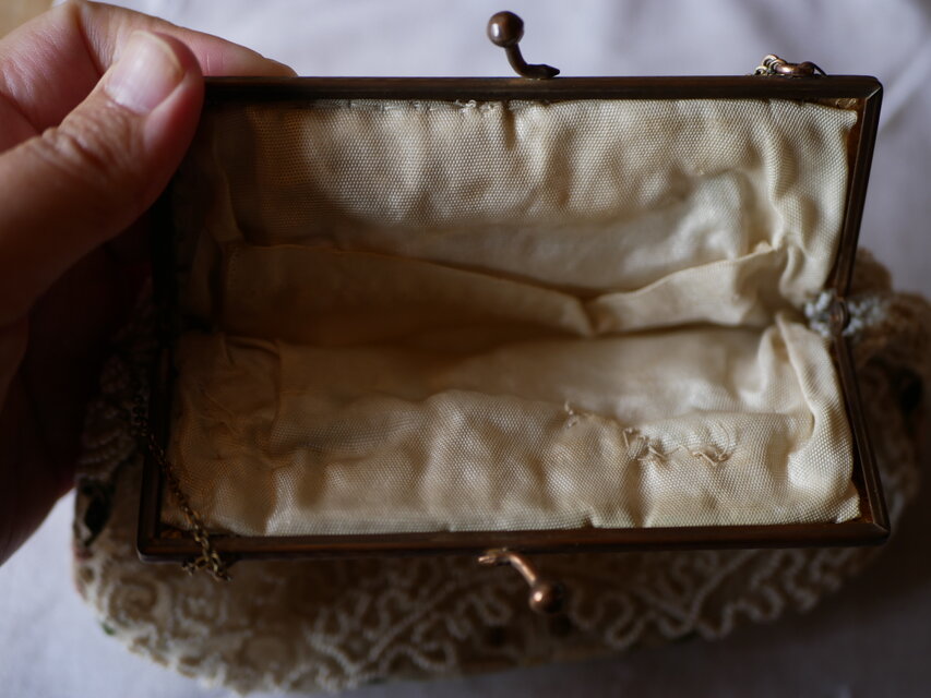 ビーズバッグ フランスアンティーク サック フランス アンティークの