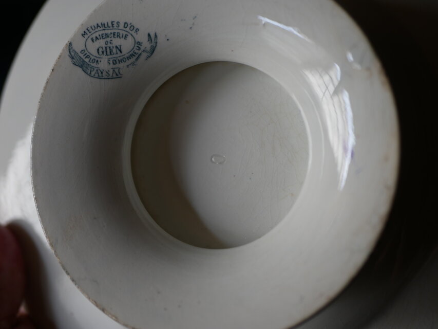 コンポティエ GIEN ジアン フルーツスタンド ケーキスタンド フランス