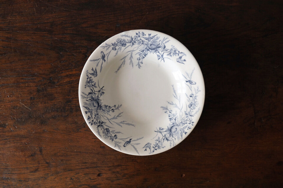 クレイユモントロー リノット Creil&Montereau Linotte 深皿 フランス