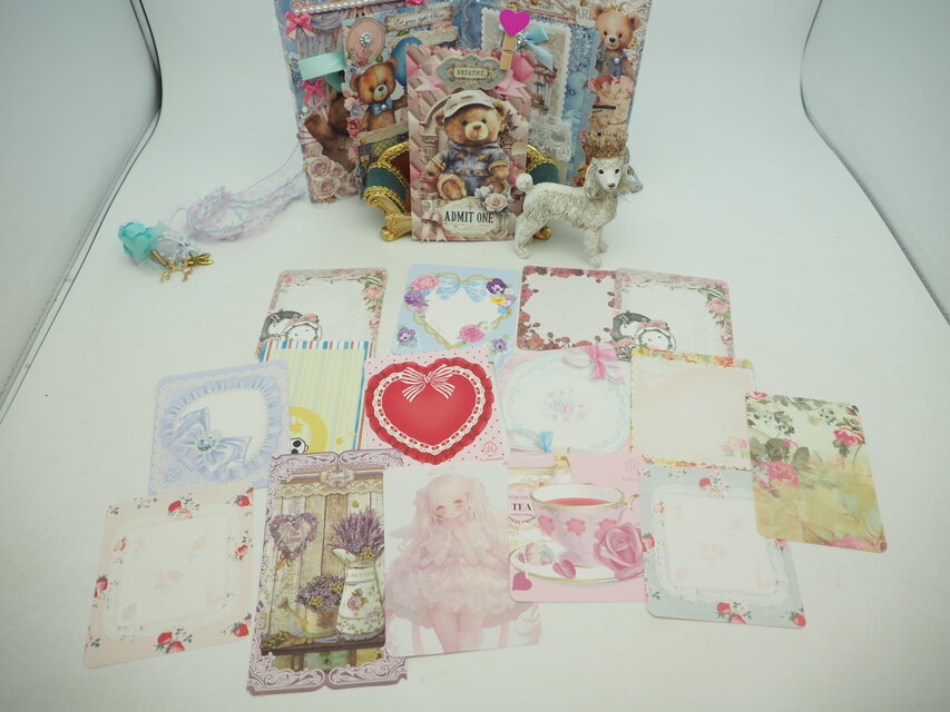 くまちゃん♡おすそ分けファイル♡ジャンクジャーナル♡コラージュ