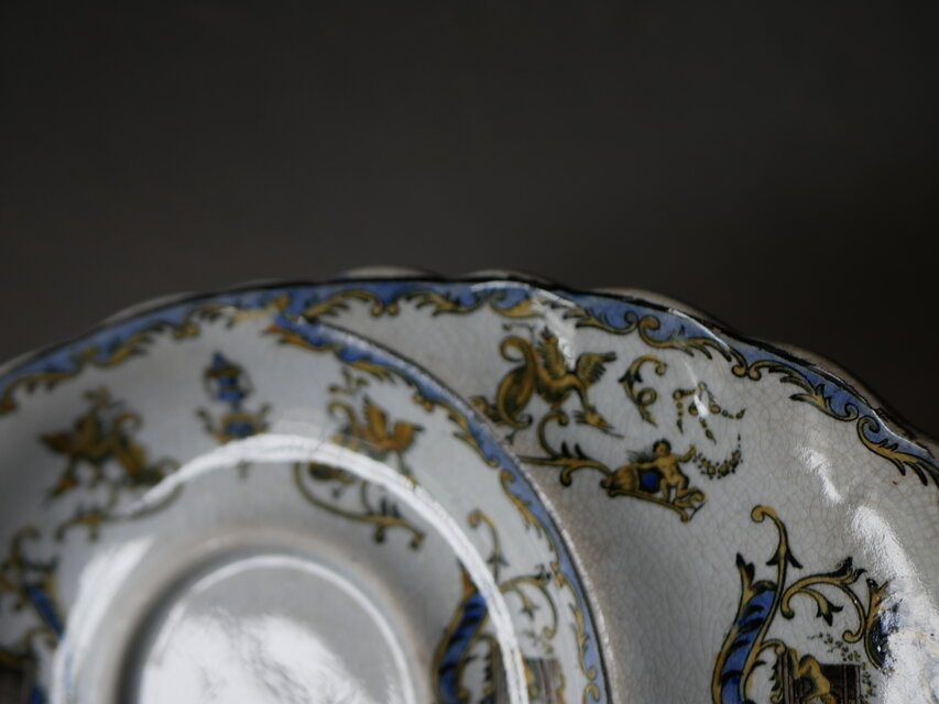 GIEN ジアン アンティークプレート フランスアンティーク アンティーク