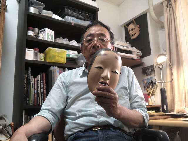 ミニ能面 「小面」 | iichi 日々の暮らしを心地よくするハンドメイドや