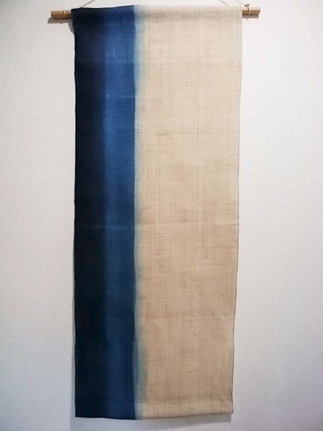 再販・藍染タペストリー | iichi 日々の暮らしを心地よくする
