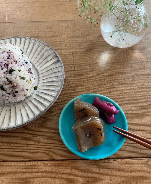 まめ皿 ターコイズブルー | iichi 日々の暮らしを心地よくする