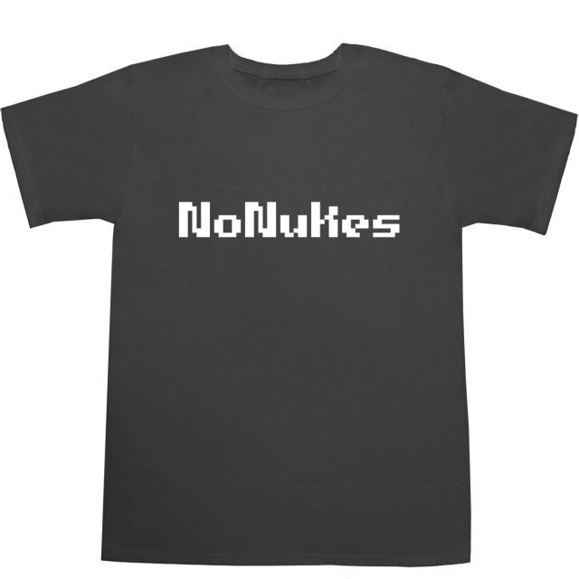 No Nukes Tシャツ | iichi 日々の暮らしを心地よくするハンドメイドや