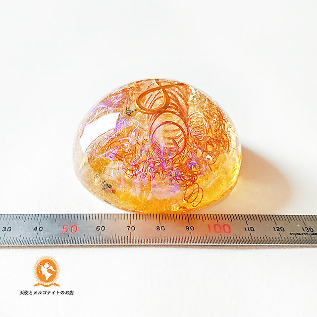 宇宙の光 オルゴナイト シトリン ルチルクォーツ[現物なしの場合は受注
