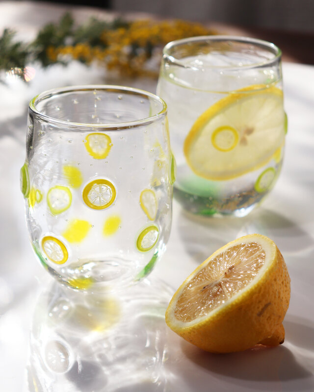 天然生活掲載作品】「瀬戸内レモン＆ライムグラス」爽やか 夏 カフェ