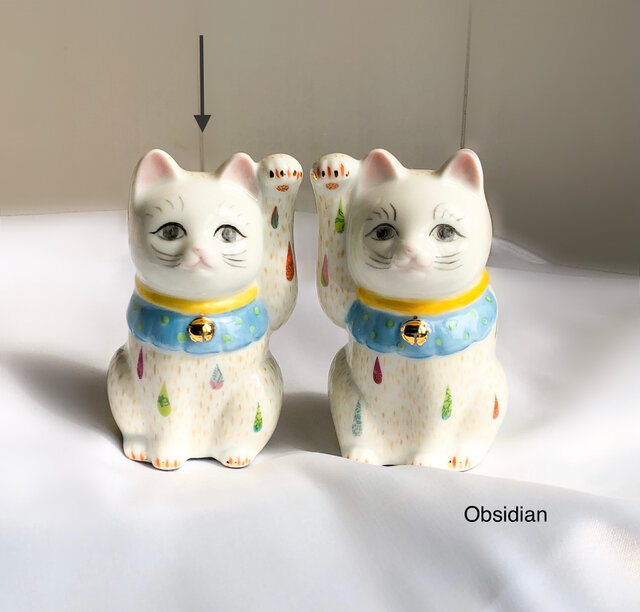 招き猫 左手 商売繁盛 | iichi 日々の暮らしを心地よくする