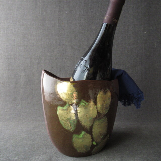 陶器のワインクーラー（34） 陶芸家オリジナル陶器 | iichi 日々の