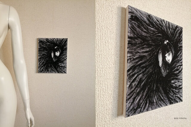 holiday アクリル画 F3 holiday アクリル画 F3