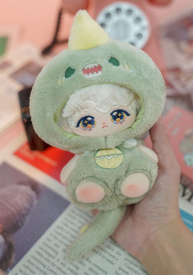 アボカド 本体 10CM ぬいぐるみ 無属性 着せ替え人形 コットンドール