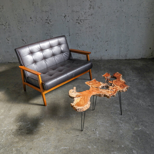 欅の変木 ローテーブル （高さ・カラー変更無料） | iichi 日々の