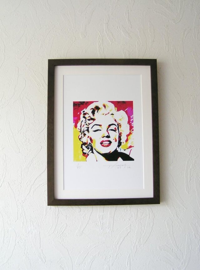 マリリン モンロー / デジタル絵画 23/04 c (1/30) | iichi 日々の