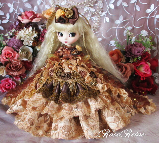 王妃マリーアントワネット 社交界の可憐な花 レオパードロングトレーン