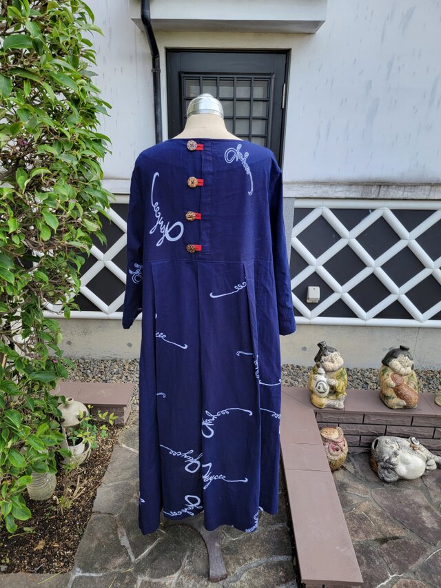 着物リメイク 手作り 浴衣 反物リメイク かわいい柄 ワンピース