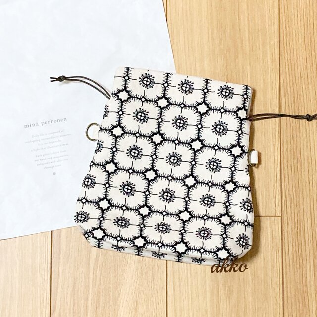 ミナペルホネン minaperhonen anemone ライトベージュ ミニ エアリー