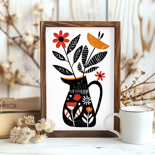 il411 A4 アートポスター インテリア 北欧風 全作オリジナル 送料無料