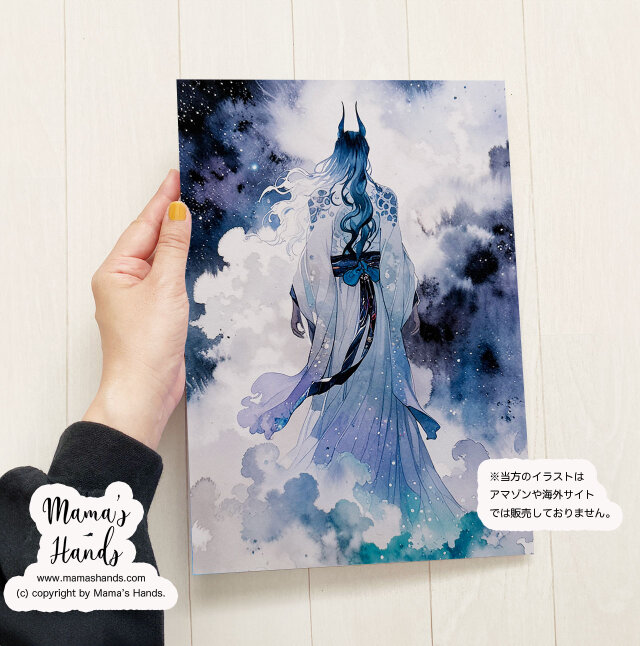 ⭐️5点売れました⭐️《アメノミナカヌシの後ろ姿》☘️A4 ポスター