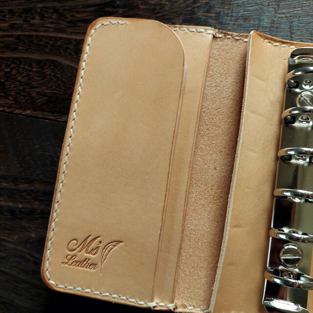 システム手帳カバー M6 名前刻印サービス | iichi 日々の暮らしを
