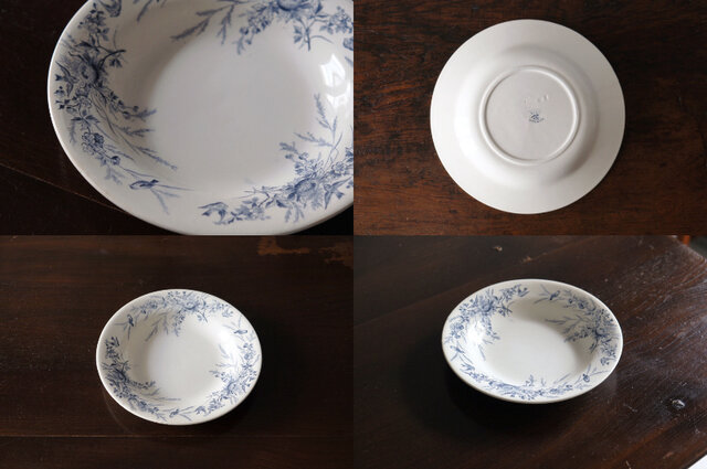 クレイユモントロー リノット Creil&Montereau Linotte 深皿 フランス