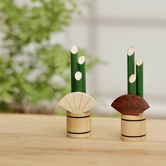 鏡餅 木製 かがみもち 大サイズ 三宝付き 無垢材 門松 お正月 | iichi