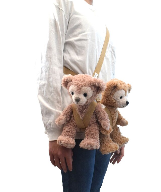 ダッフィー＆シェリーメイ専用 お洋服を着たまま 抱っこ紐 フック SS