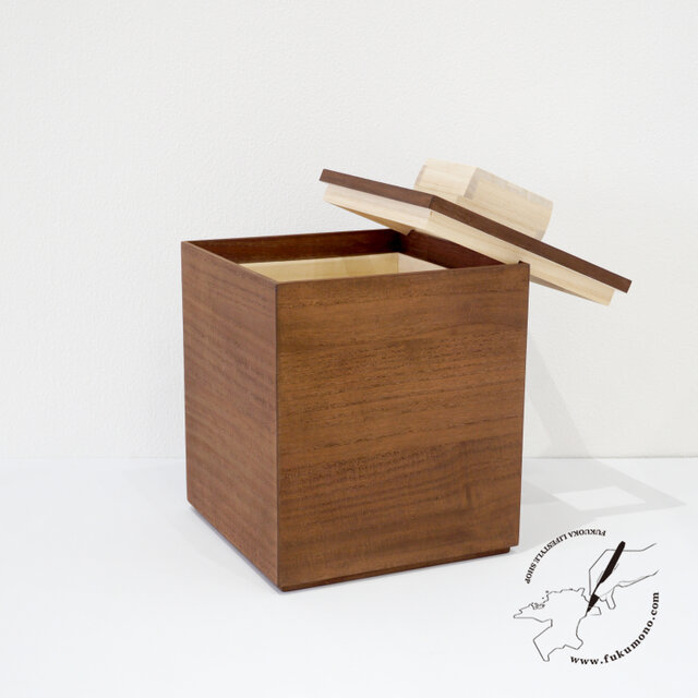 新米の美味しさ長続き】【5キロ用】【米びつの最高峰】柿渋塗り桐