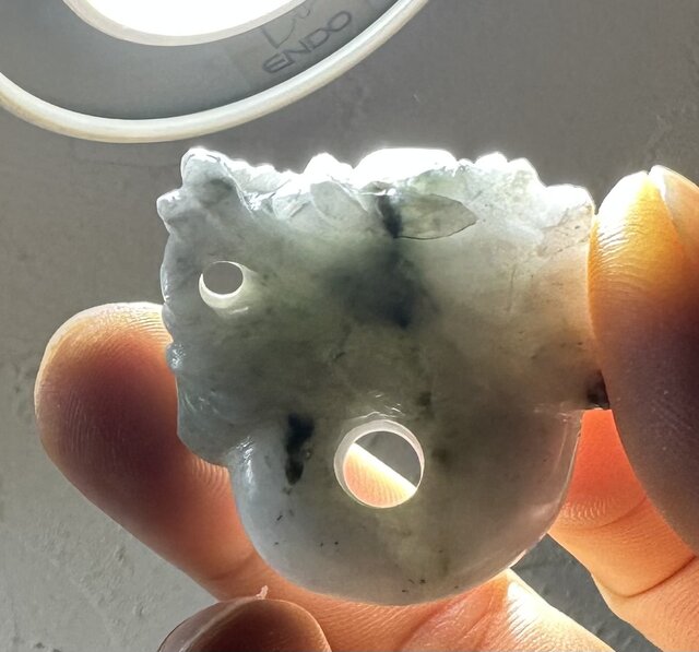 龍神舞祭 龍王勾玉 糸魚川産最上級ロウカン白翡翠 | iichi 日々の