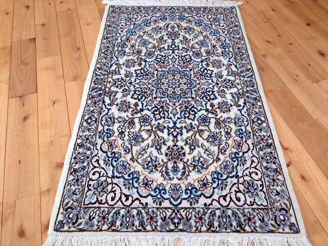 2/10迄iichi限定超目玉】ペルシャ絨毯 ナイン産 ノーラ 玄関マット