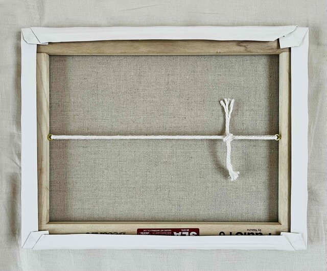 油彩画 原画「キラメク木漏れ日」アート 絵画 32×41㎝ F6 キャンバス