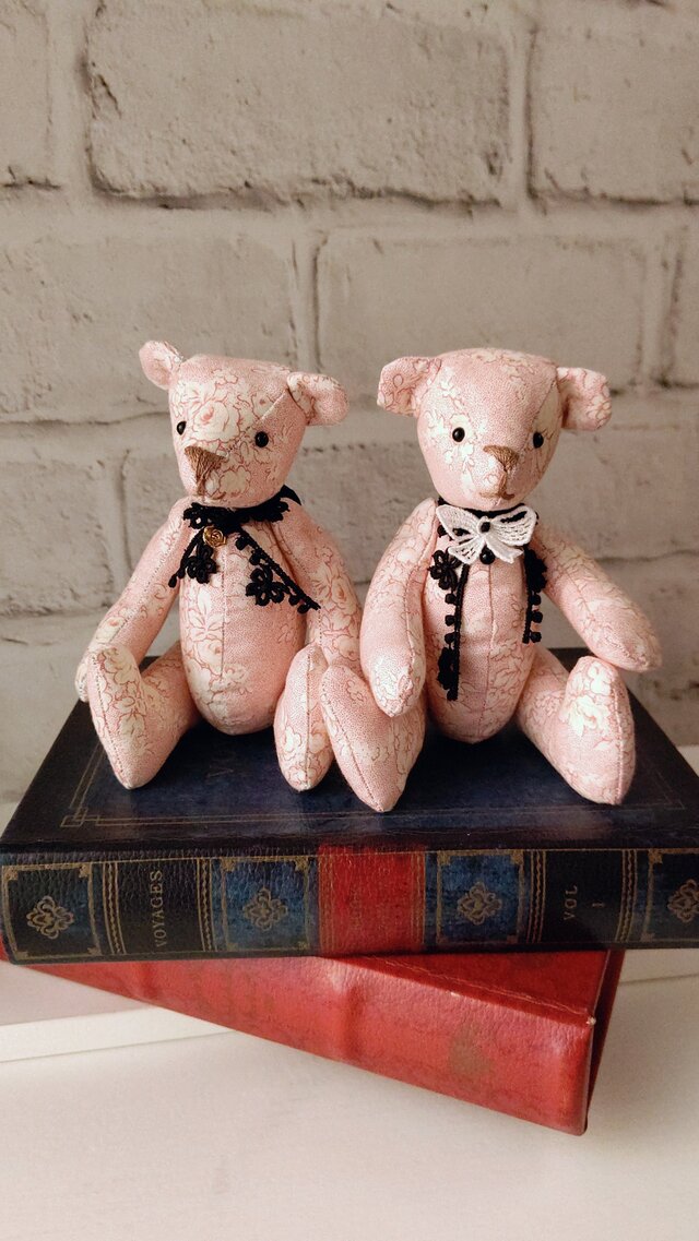 世界でただひとつのミニテディベア＊～ピンク～ | iichi 日々の暮らし