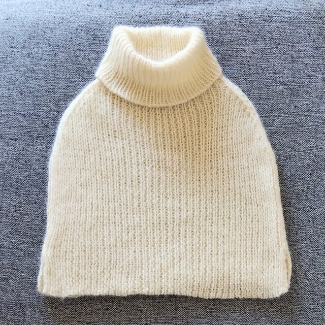 ふんわりやわらかアルパカウールのショートケープ | iichi 日々の