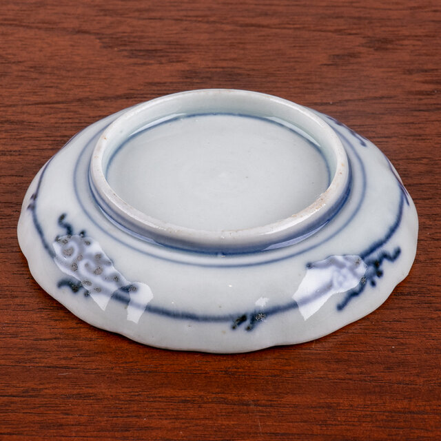 古伊万里 染錦山水千鳥文四寸皿 明治時代 E1220D | iichi 日々の暮らし