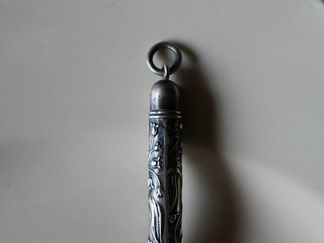 純銀 クレヨン 鈴蘭 すずらん スズラン フランスアンティーク