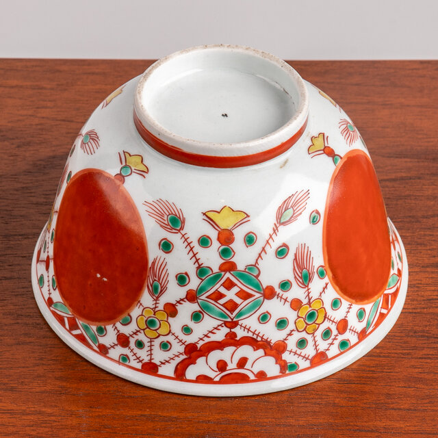 古伊万里 赤玉瓔珞文 深鉢 明治時代 E1608 | iichi 日々の暮らしを