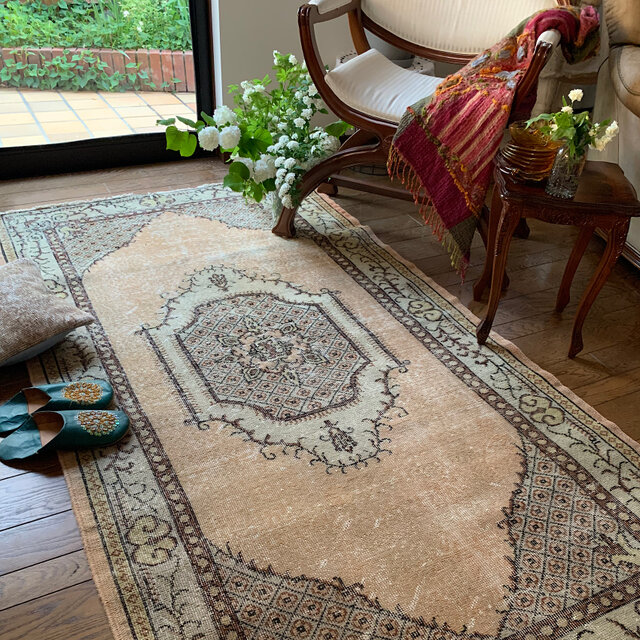 actn202 トルコ ヴィンテージラグ A112 actn202 トルコ ヴィンテージ