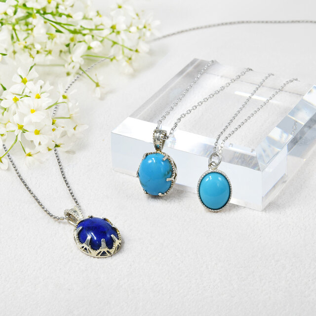 ターコイズ ペンダントトップ SV925 CI097CIBSN | iichi 日々の暮らし