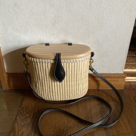 ナンタケットバスケット（5inch ラウンド 蓋付） | iichi 日々の暮らし