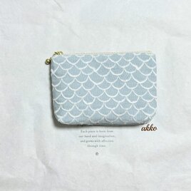 ミナペルホネン minaperhonen mermaid sky flower ハンドメイド ミニ