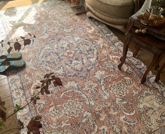 カラフル モロッカンタイル 超レア167×88 均等柄 トルコヴィンテージ