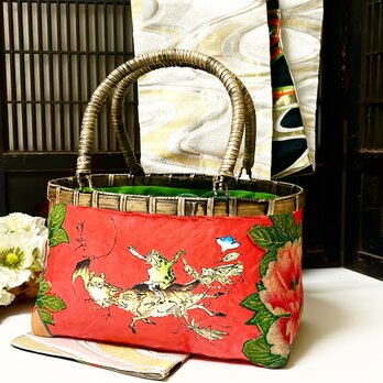 一閑張りMomo太郎 一閑張り バッグ 作品一覧 | iichi 日々の暮らし