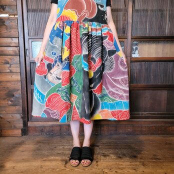 着物ジャンパースカートの通販 | iichi 日々の暮らしを心地よくする