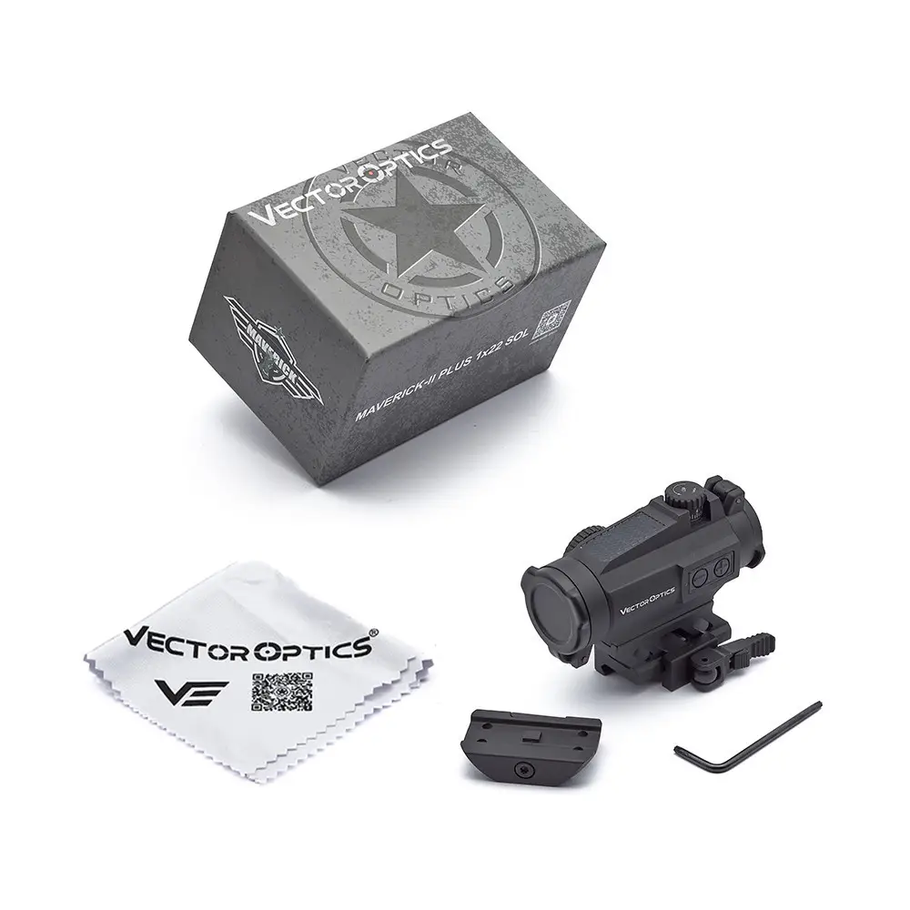 Maverick-II Plus 1x22 Solar Red Dot Sight by Vector Optics