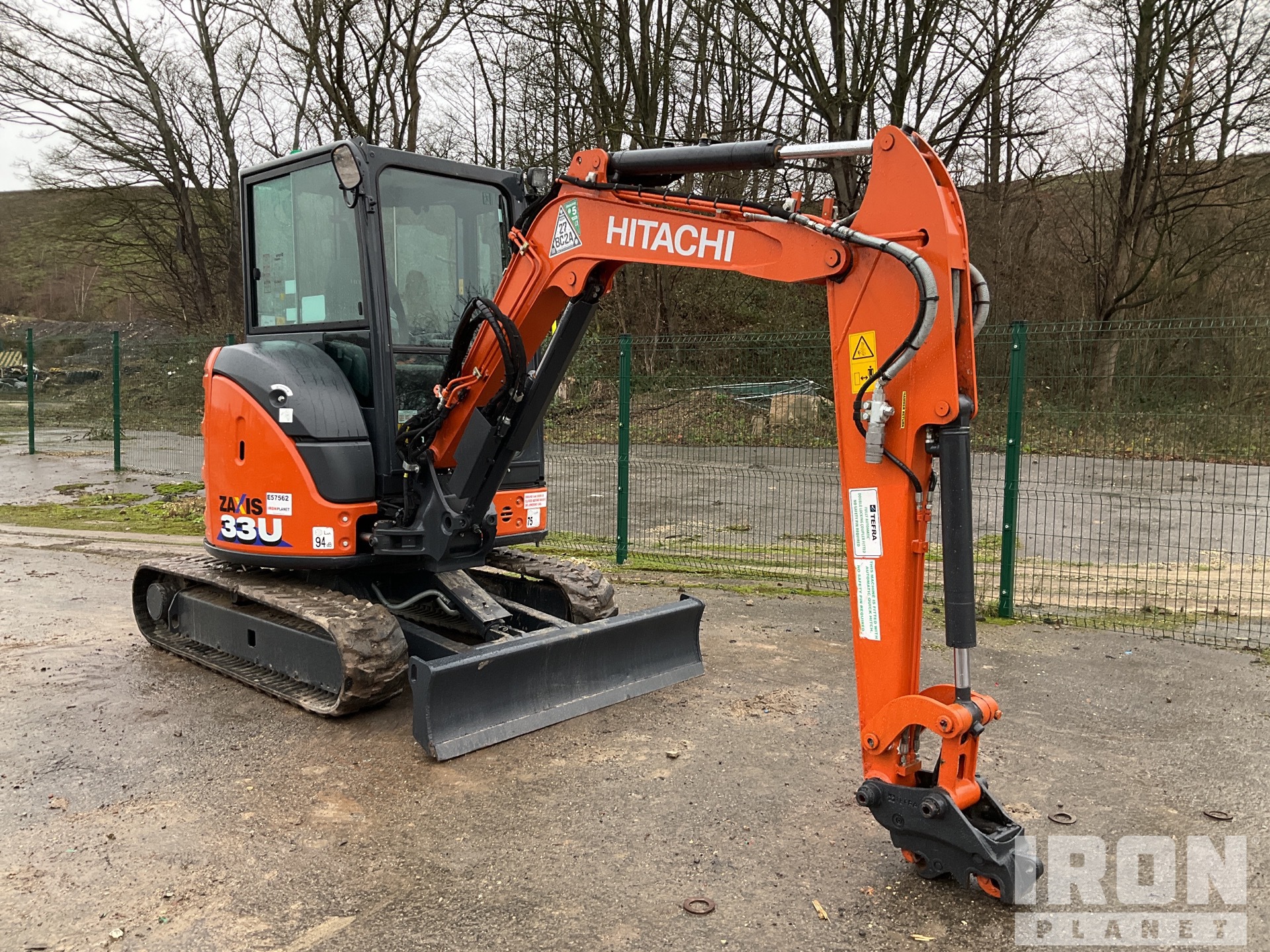 2021 Hitachi ZX33U-6 Mini Excavator in Maltby, L3, United Kingdom