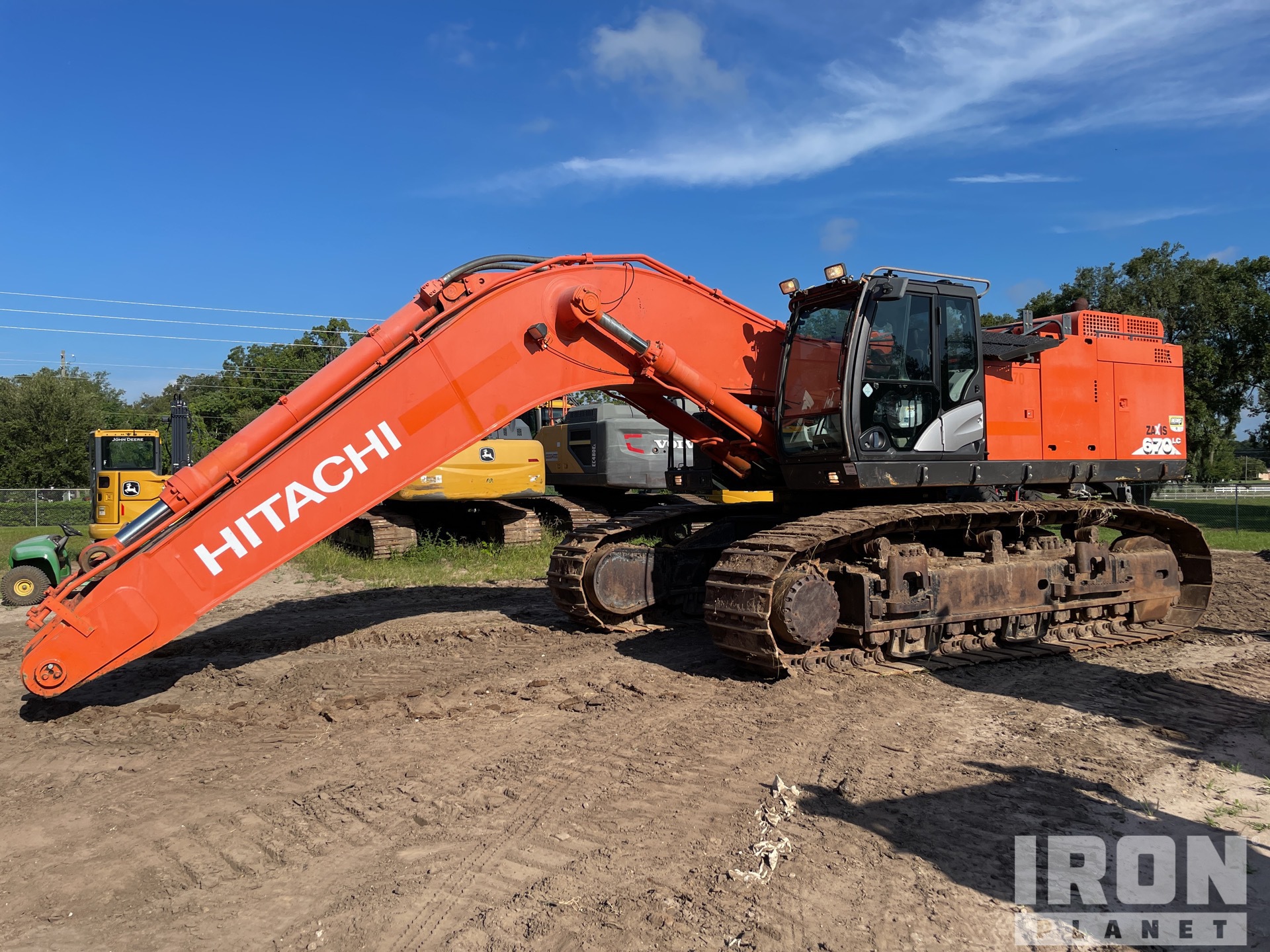 2019 Hitachi ZX670LC-6 Tracked Excavator in Ocala, Florida, United