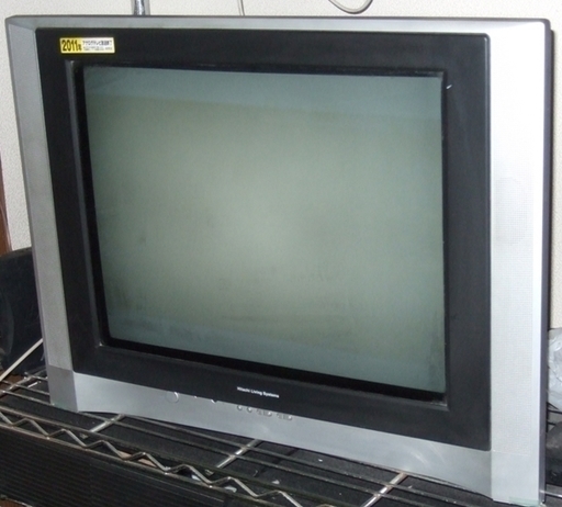 無料】2007年製 日立 ブラウン管カラーテレビ 21型（希望があれば地
