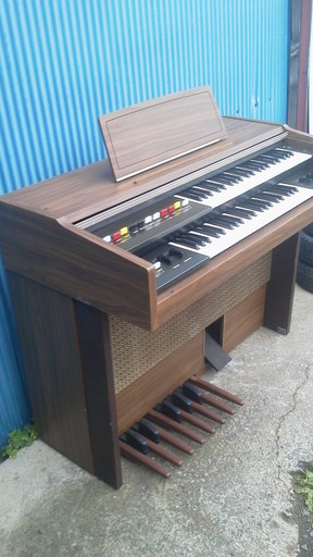 昭和レトロ】YAMAHA エレクトーン B-6D 1971年製 (謎の東洋人X) 飯坂