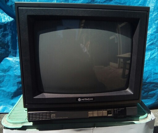 アナログブラウン管テレビ14型（ジャンク品） (げろげろ23) 静岡の