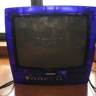 スケルトンブラウン管テレビ本体リモコン中身透過 (クー) 枚方のテレビ