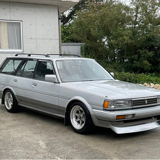 再投稿】マークⅡ ワゴンGX70 AT (片栗粉) 糸満のトヨタの中古車